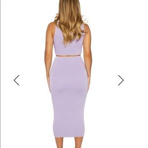 Naked Wardrobe, 2-piece skirt set, NWT